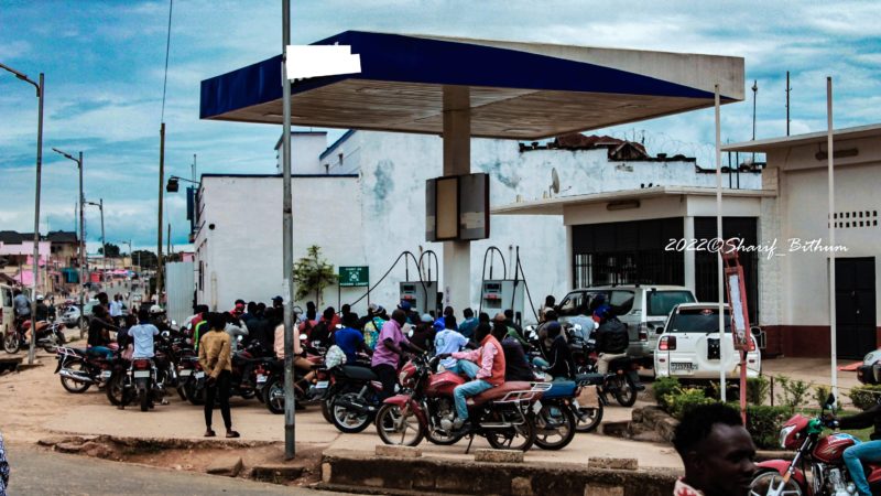 Bunia: hausse de prix de produits pétroliers, le quotidien de la population secoué
