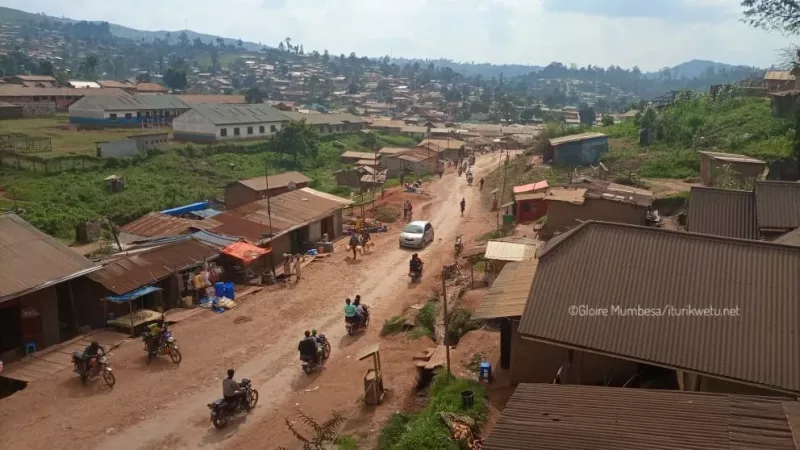 Pas de routes ni des avenues, la commune de Mongbwalu doit être urbanisée et aménagée (Constat)