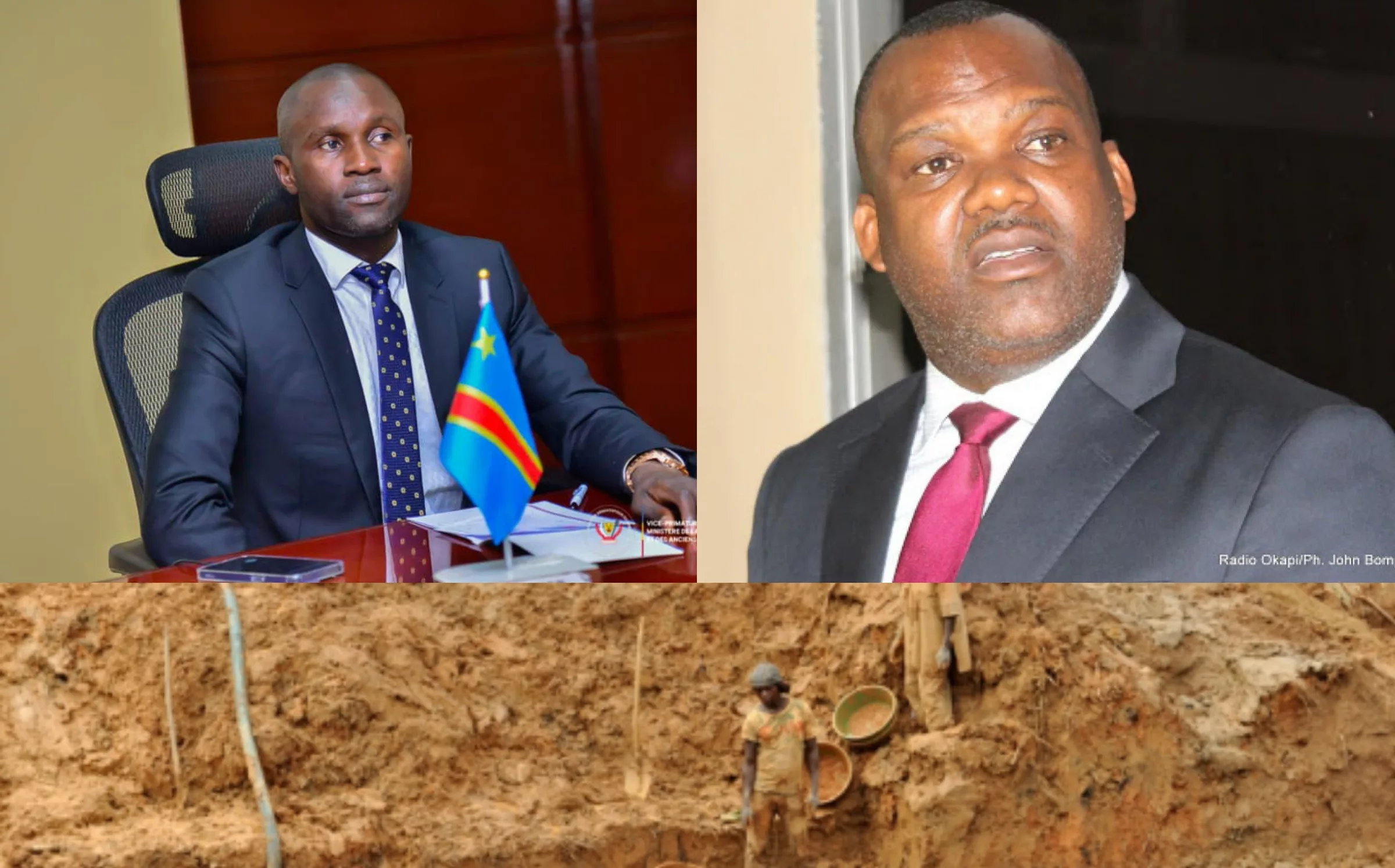 Ituri : dossier bradage du carré minier Nzanikodo, Samy Adubango recadre Corneille Naanga