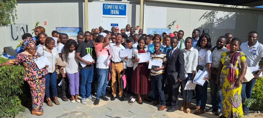 Ituri : la préparation des jeunes candidats députés au centre d’une formation de la Monusco à Bunia 