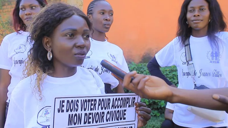Bunia-Elections: « je dois voter pour accomplir mon devoir civique »