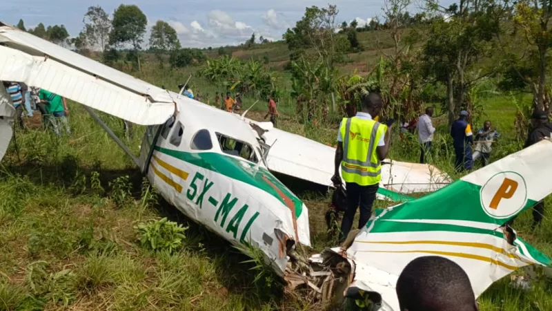 Crash d’avion à Mahagi : la peur de voyager à bord des «cercueils volants» et d’atterrir sur des pistes non viables